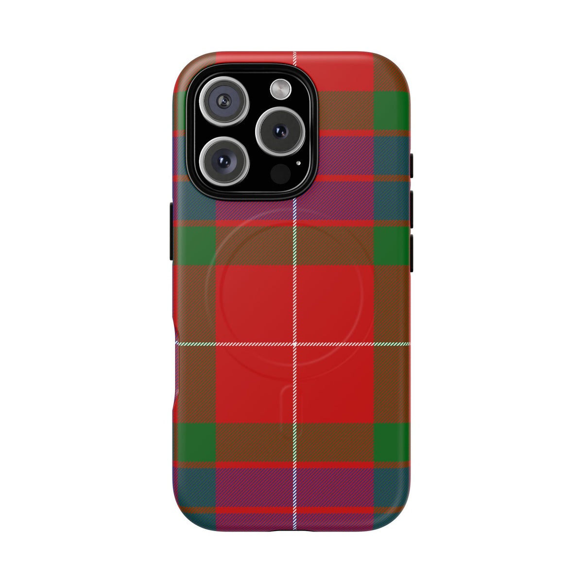 Fraser Clan Traditional Tartan MagSafe® iPhone Case | Dual-Layer Magnetic Protective Cover