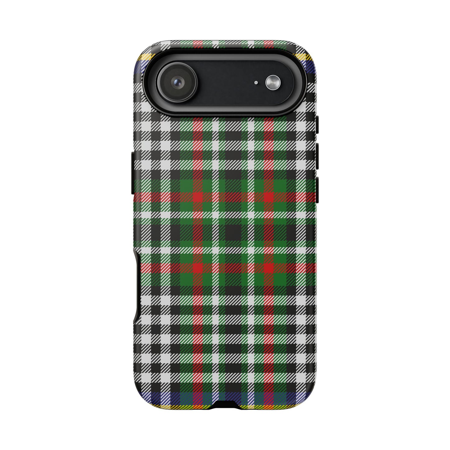 Abbotsford Check Estate Tartan iPhone Case | Luxury Protective Phone Cover