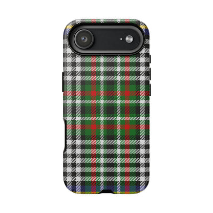 Abbotsford Check Estate Tartan iPhone Case | Luxury Protective Phone Cover