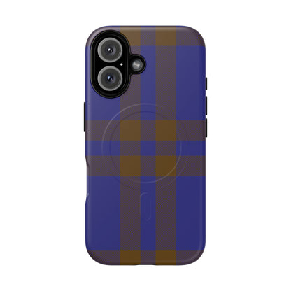 Elliot Traditional Tartan MagSafe® iPhone Case | Dual-Layer Magnetic Protective Cover