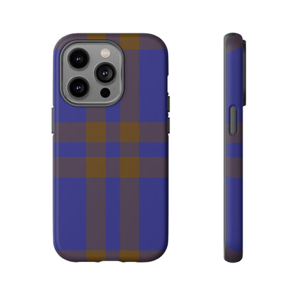 Elliot Traditional Tartan iPhone Case | Dual-Layer Matt Protective Cover