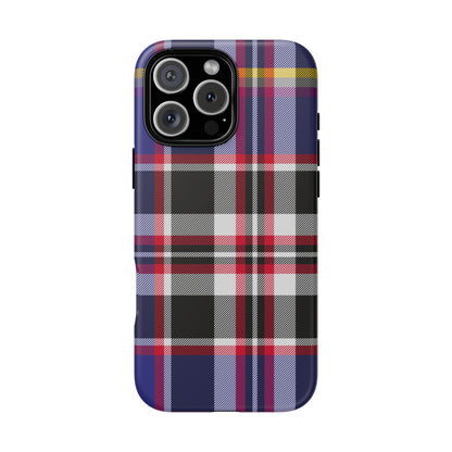 Queen Mary RMS Maritime Tartan iPhone Case | Luxury Protective Phone Cover