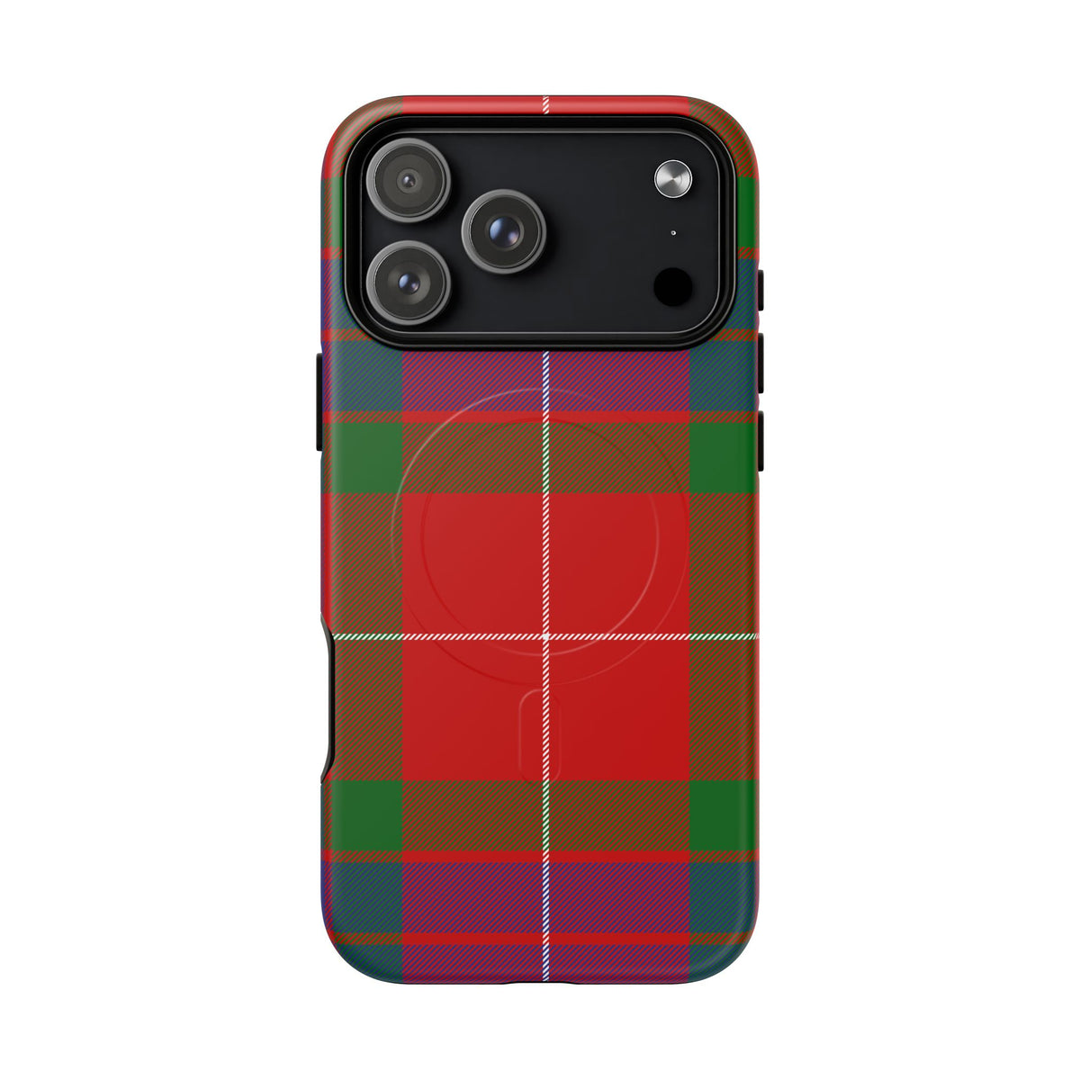Fraser Clan Traditional Tartan MagSafe® iPhone Case | Dual-Layer Magnetic Protective Cover