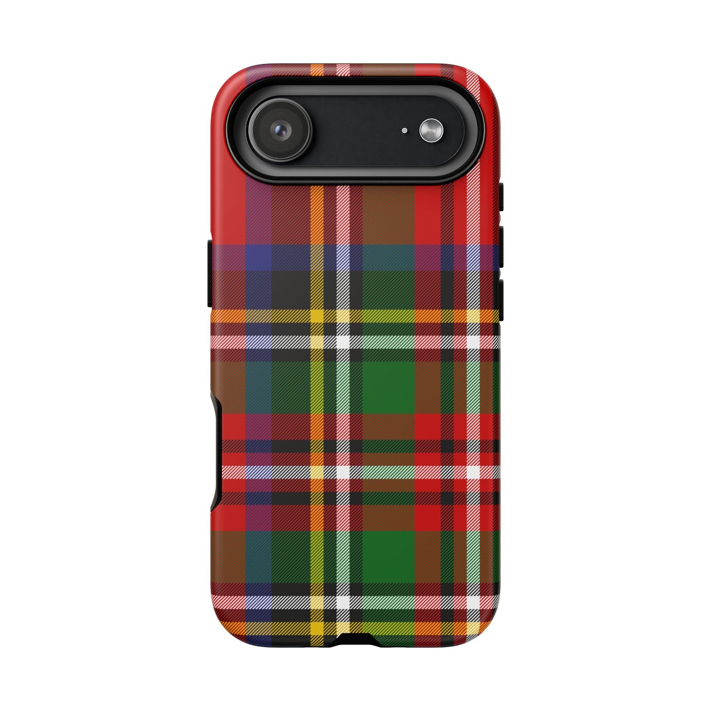 Royal Stewart Heritage Tartan iPhone Case | Luxury Protective Phone Cover