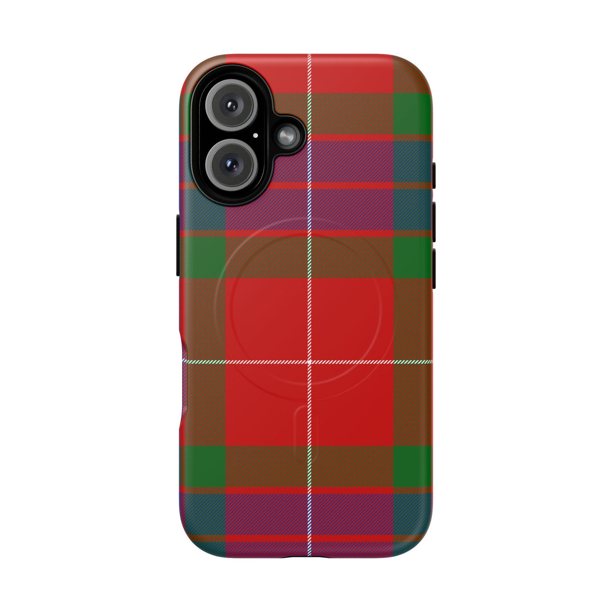 Fraser Clan Traditional Tartan MagSafe® iPhone Case | Dual-Layer Magnetic Protective Cover