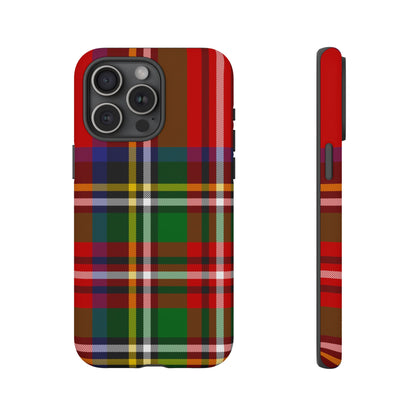 Royal Stewart Heritage Tartan iPhone Case | Luxury Protective Phone Cover