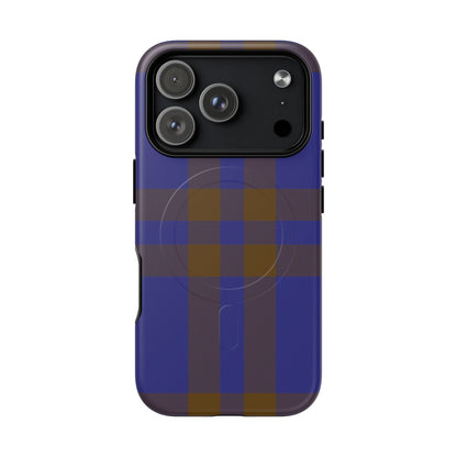 Elliot Traditional Tartan MagSafe® iPhone Case | Dual-Layer Magnetic Protective Cover