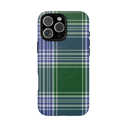 MacDonald Lord of the Isles Tartan MagSafe® iPhone Case | Dual-Layer Magnetic Protective Cover