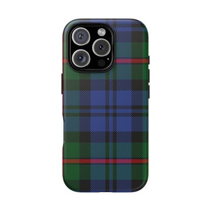 MacKinlay Clan Traditional Tartan iPhone Case | Luxury Protective Phone Cover