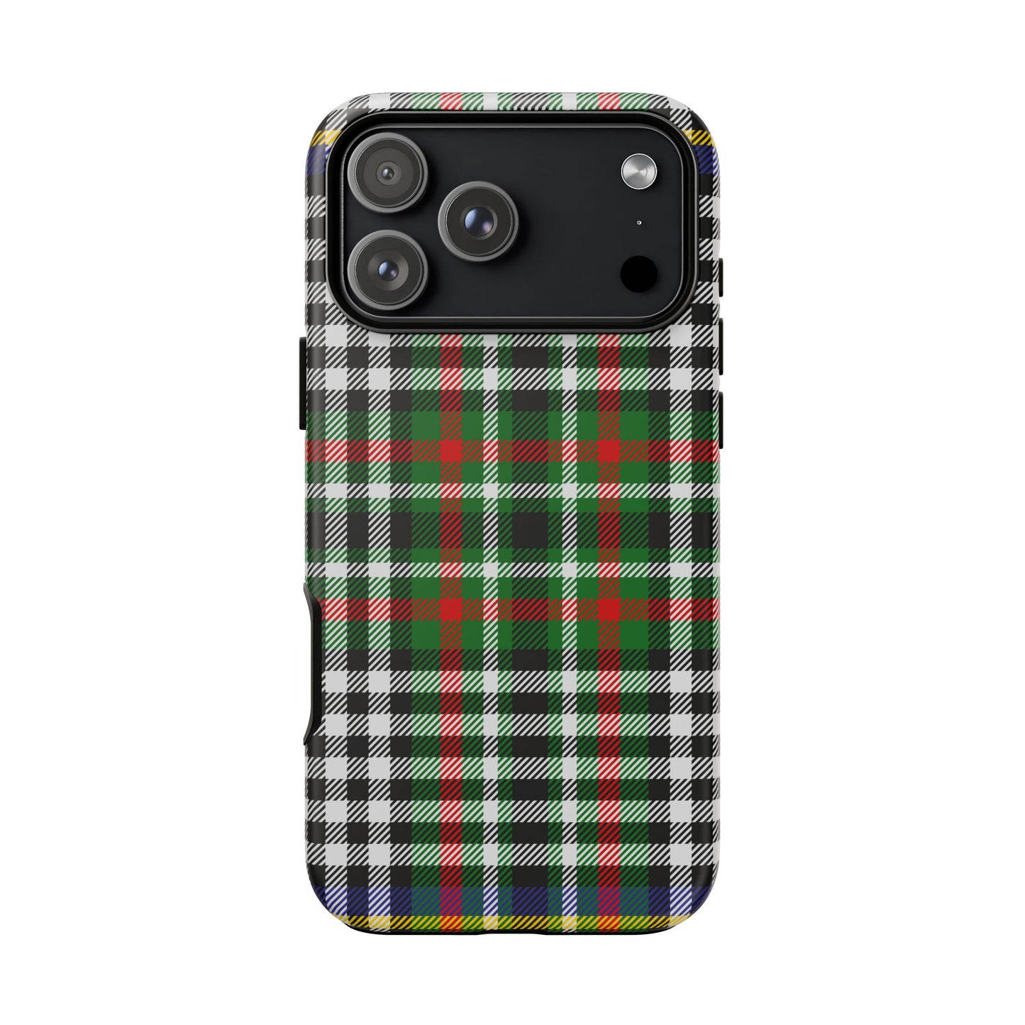 Abbotsford Check Estate Tartan iPhone Case | Luxury Protective Phone Cover
