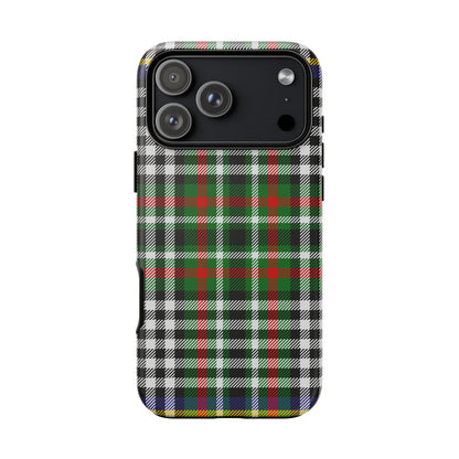Abbotsford Check Estate Tartan iPhone Case | Luxury Protective Phone Cover