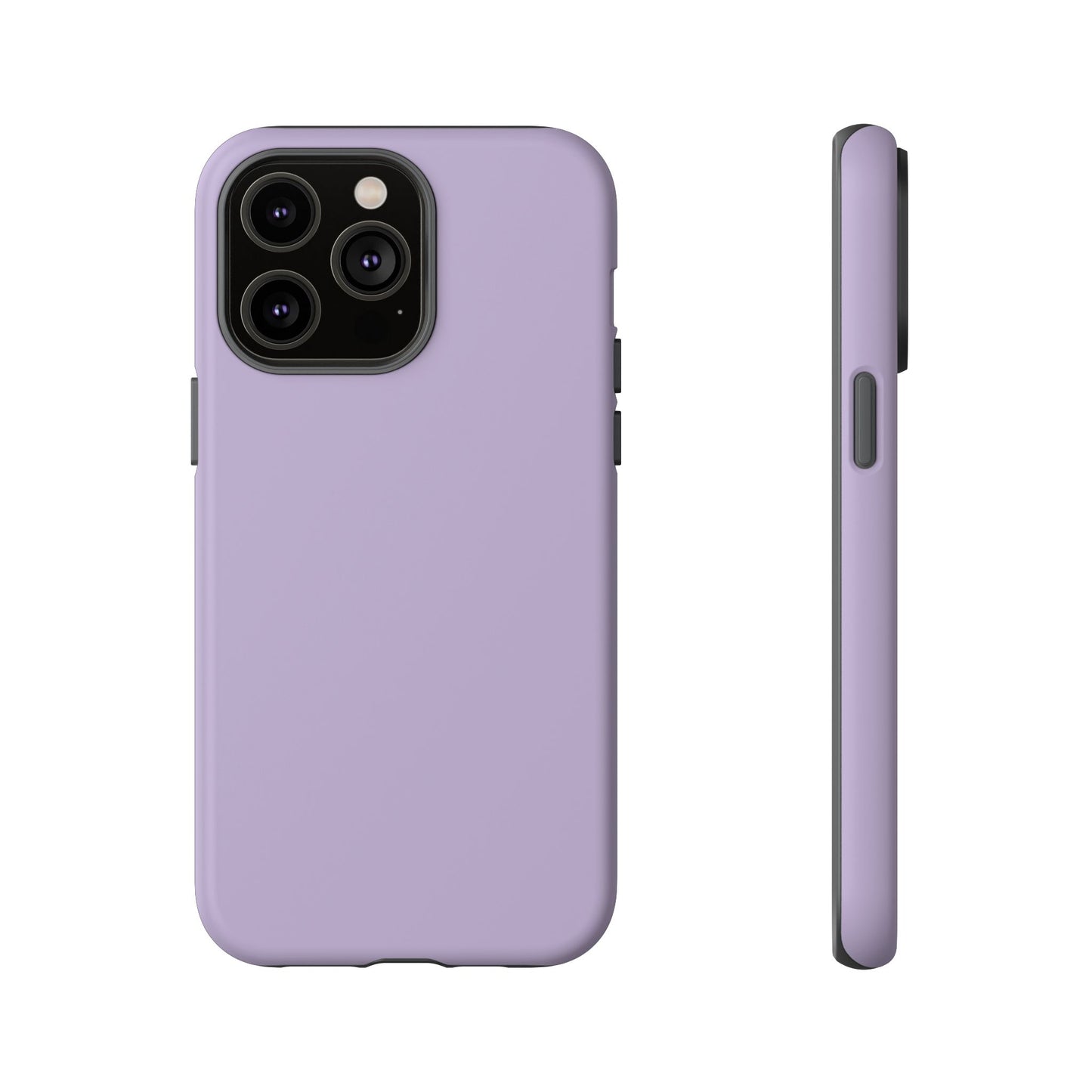 Lavender Minimalist Heritage Check iPhone Case | Luxury Protective Phone Cover