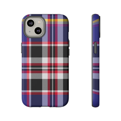 Queen Mary RMS Maritime Tartan iPhone Case | Luxury Protective Phone Cover