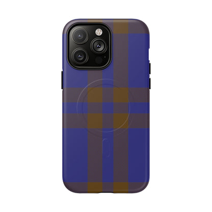 Elliot Traditional Tartan MagSafe® iPhone Case | Dual-Layer Magnetic Protective Cover