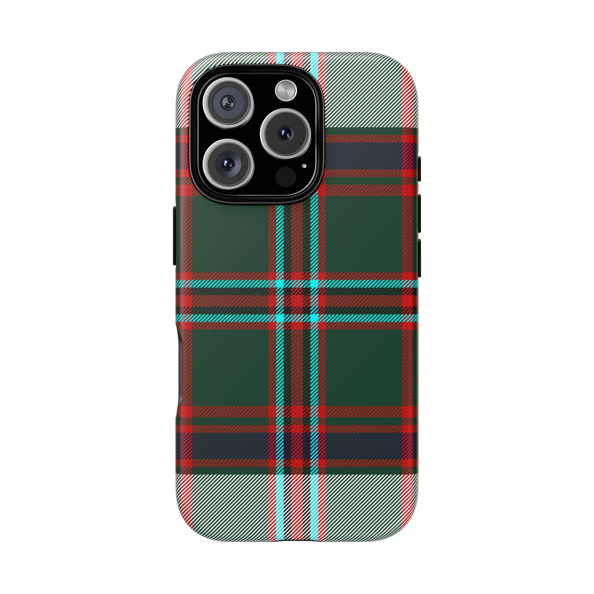 Stewart of Appin Dress Tartan iPhone Case | Dual-Layer Matte Protective Cover