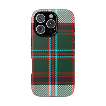 Stewart of Appin Dress Tartan iPhone Case | Dual-Layer Matte Protective Cover