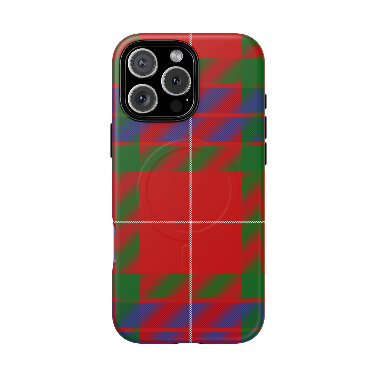Fraser Clan Traditional Tartan MagSafe® iPhone Case | Dual-Layer Magnetic Protective Cover