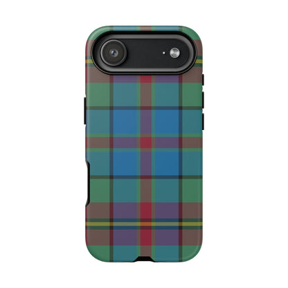 Orkney Island Heritage Tartan iPhone Case | Dual-Layer Matt Protective Cover