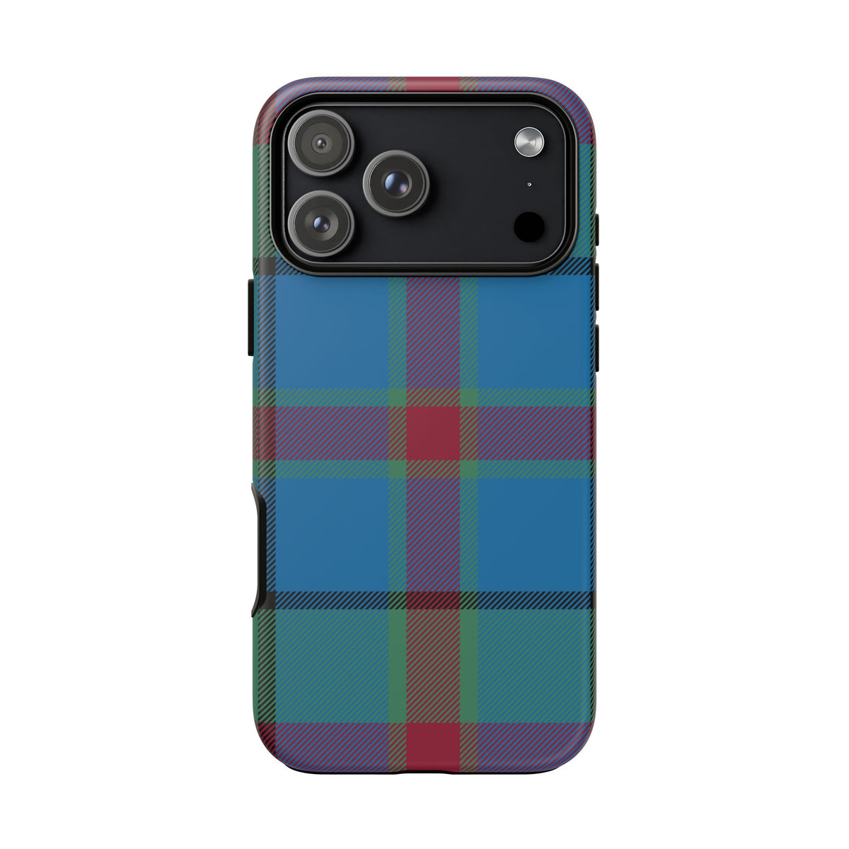 Orkney Island Heritage Tartan iPhone Case | Dual-Layer Matte Protective Cover