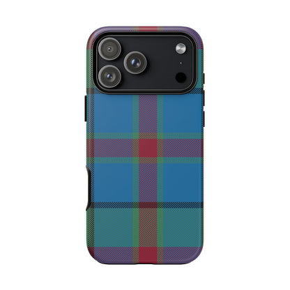 Orkney Island Heritage Tartan iPhone Case | Dual-Layer Matte Protective Cover