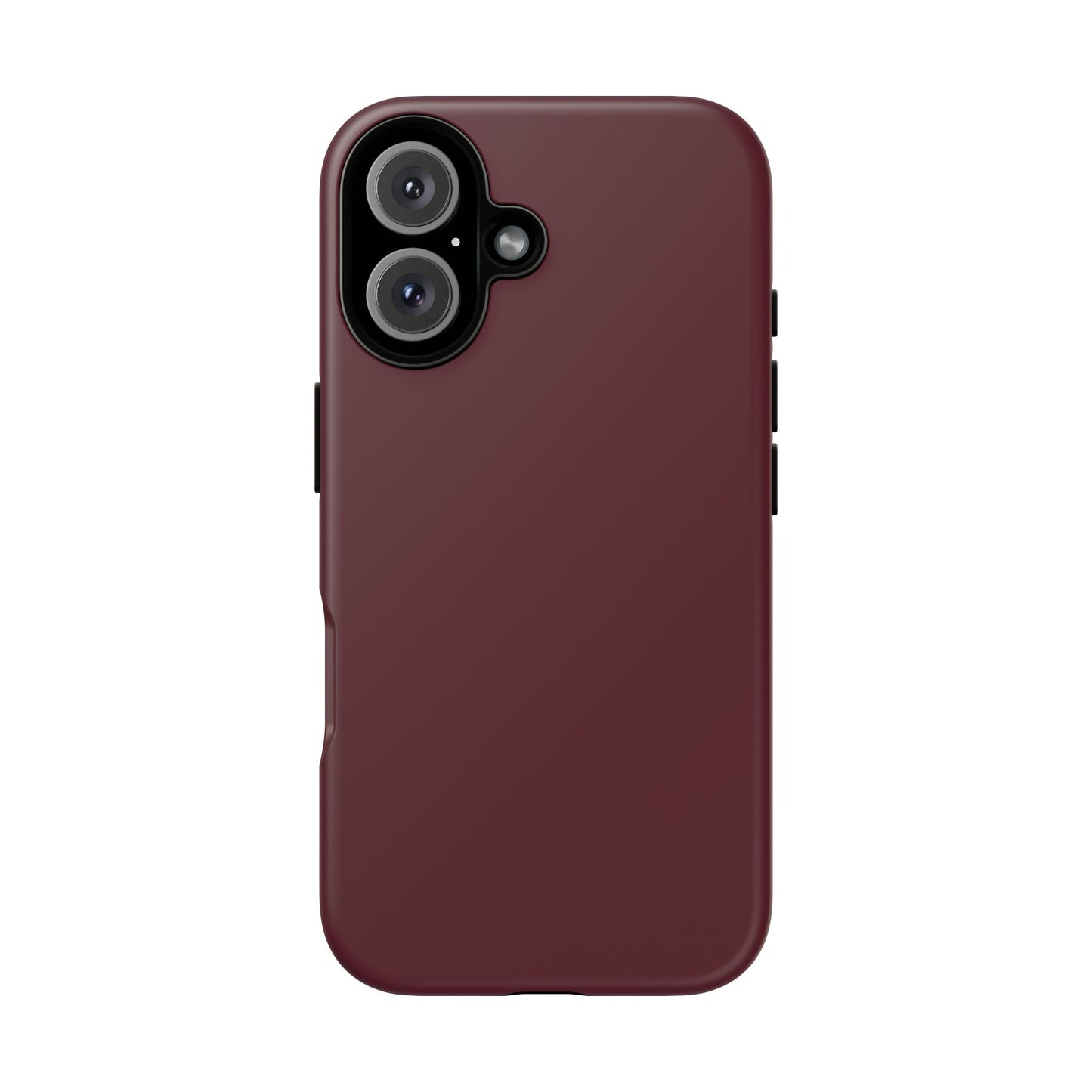 Oxblood Deep Heritage Check iPhone Case | Luxury Protective Phone Cover