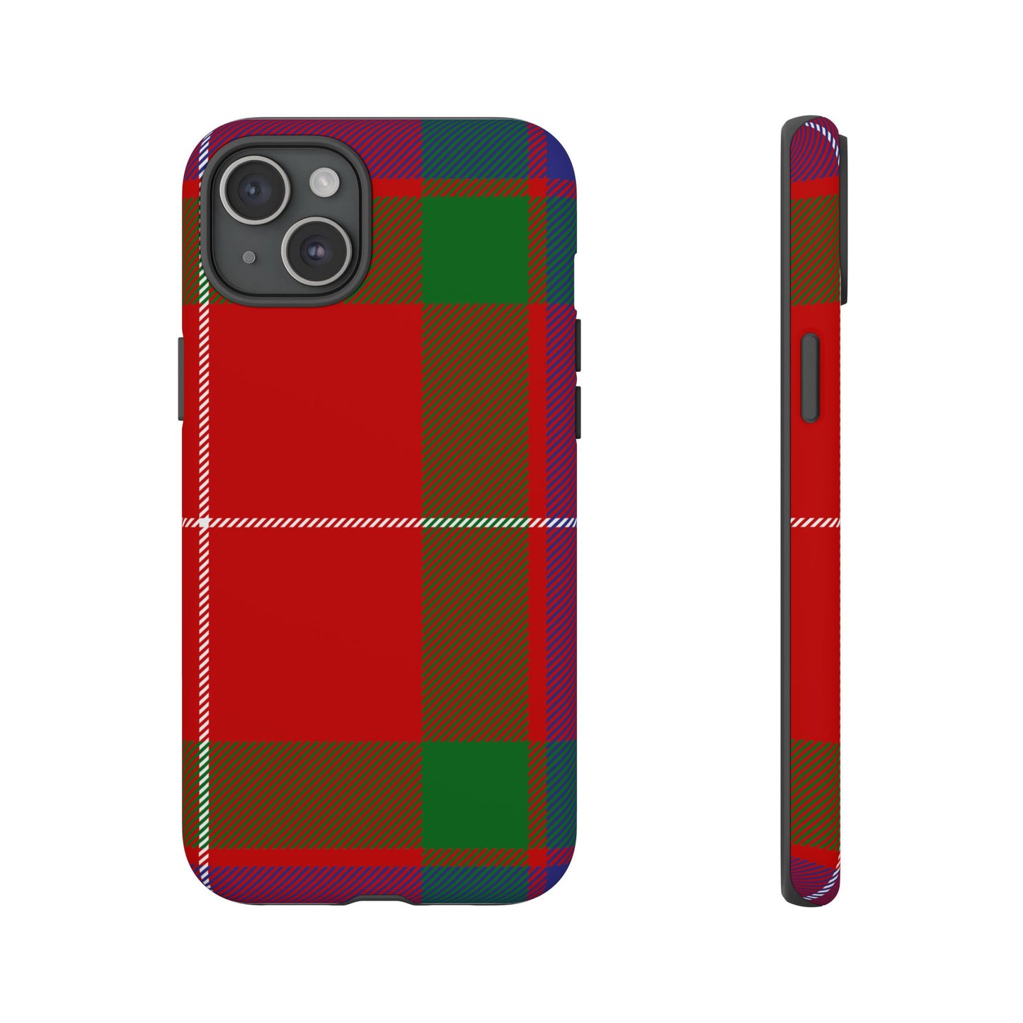 Fraser Clan Traditional Tartan iPhone Case | Luxury Protective Phone Cover