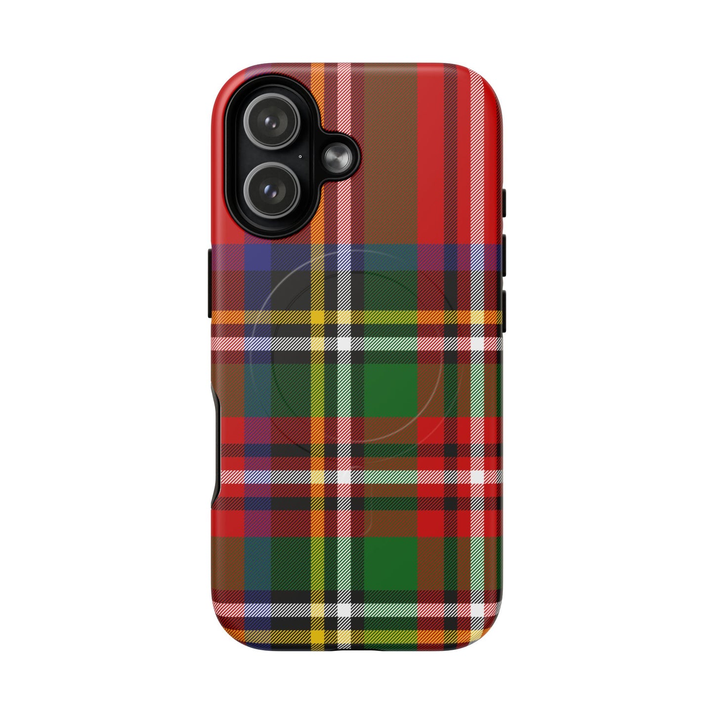 Royal Stewart Heritage Tartan MagSafe® iPhone Case | Luxury Magnetic Phone Cover