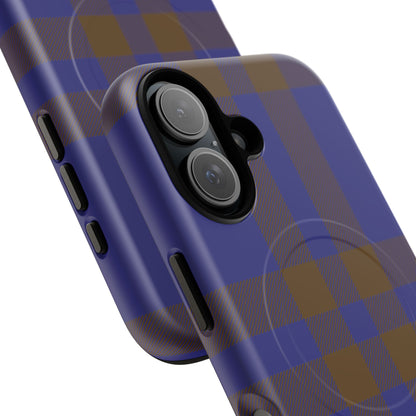 Elliot Traditional Tartan MagSafe® iPhone Case | Dual-Layer Magnetic Protective Cover