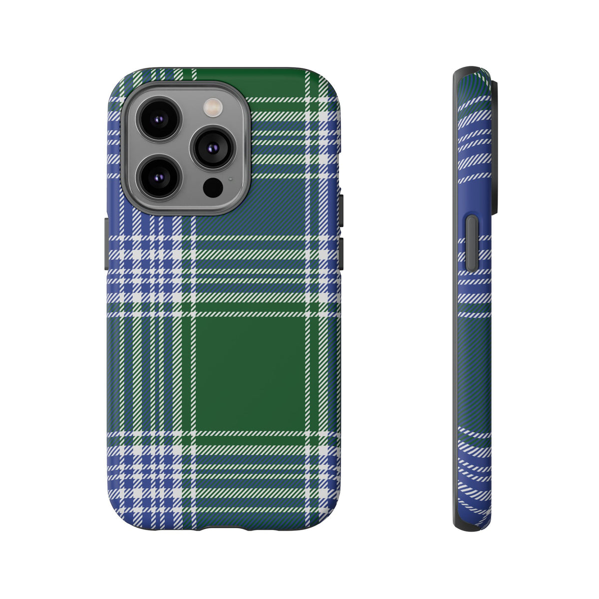 MacDonald Lord of the Isles Tartan iPhone Case | Dual-Layer Matt Protective Cover