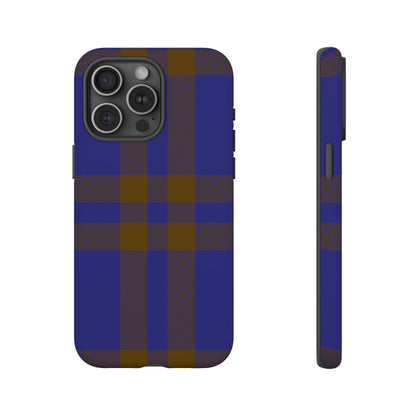Elliot Traditional Tartan iPhone Case | Dual-Layer Matt Protective Cover