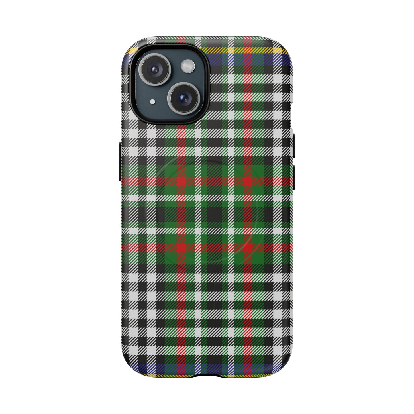 Abbotsford Check Estate Tartan MagSafe® iPhone Case | Luxury Magnetic Phone Cover