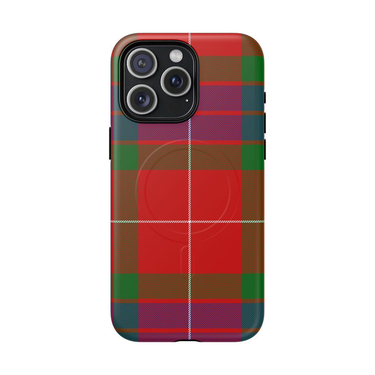 Fraser Clan Traditional Tartan MagSafe® iPhone Case | Dual-Layer Magnetic Protective Cover