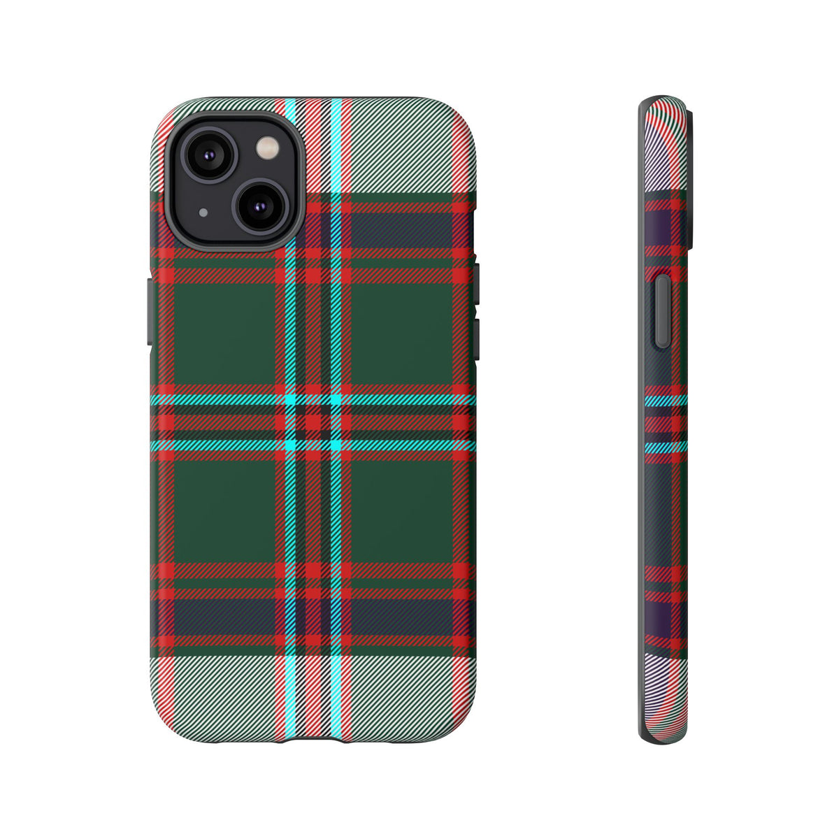 Stewart of Appin Dress Tartan iPhone Case | Dual-Layer Matte Protective Cover