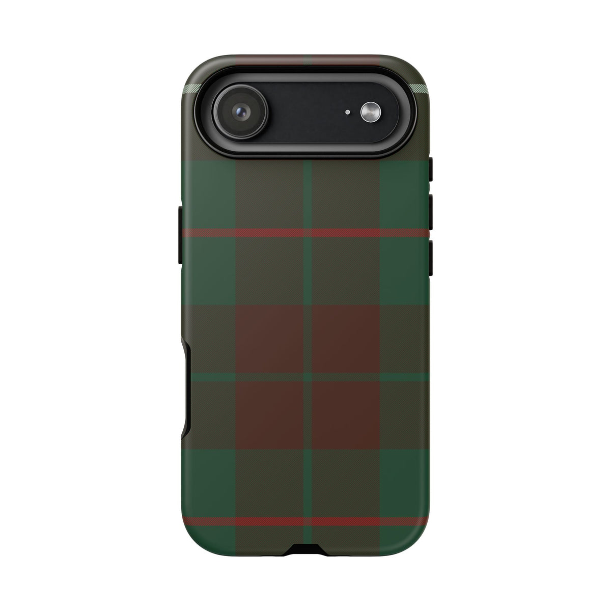 MacKinnon Hunting Traditional Tartan iPhone Case | Dual-Layer Matt Protective Cover