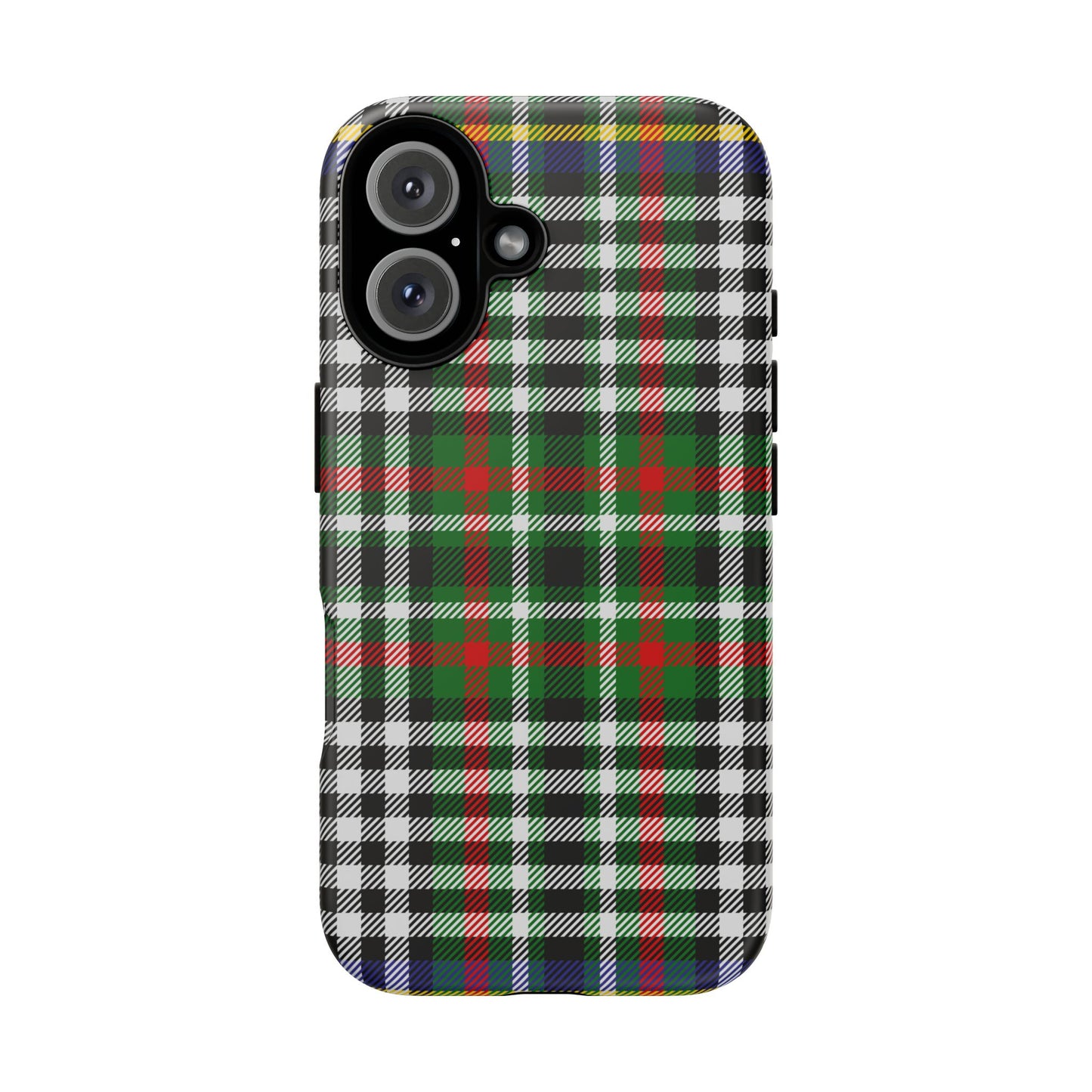 Abbotsford Check Estate Tartan iPhone Case | Luxury Protective Phone Cover