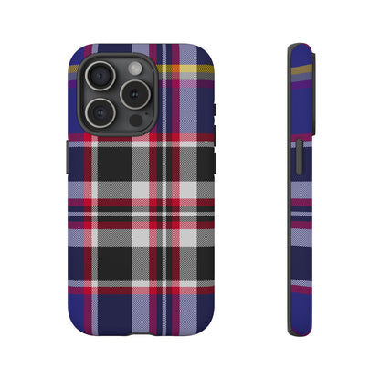 Queen Mary RMS Maritime Tartan iPhone Case | Luxury Protective Phone Cover