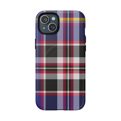 Queen Mary RMS Maritime Tartan MagSafe® iPhone Case | Luxury Magnetic Phone Cover
