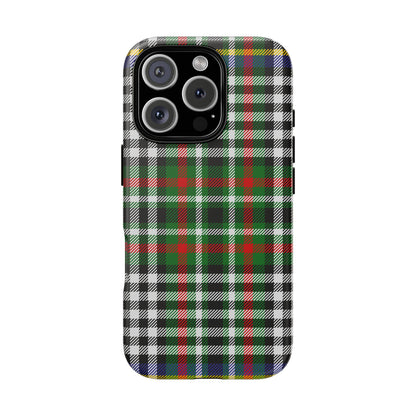 Abbotsford Check Estate Tartan iPhone Case | Luxury Protective Phone Cover