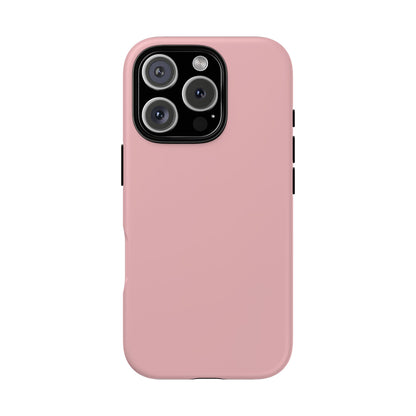 Blush Pink Elegant Heritage Check iPhone Case | Luxury Protective Phone Cover