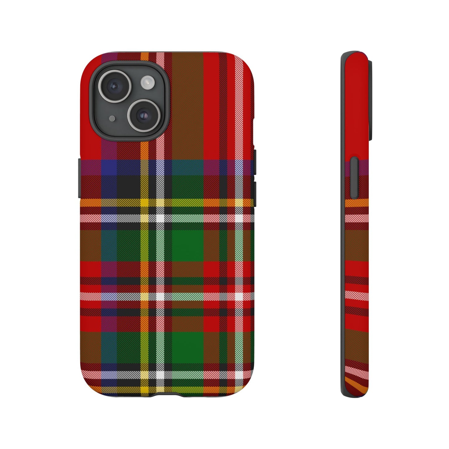 Royal Stewart Heritage Tartan iPhone Case | Luxury Protective Phone Cover