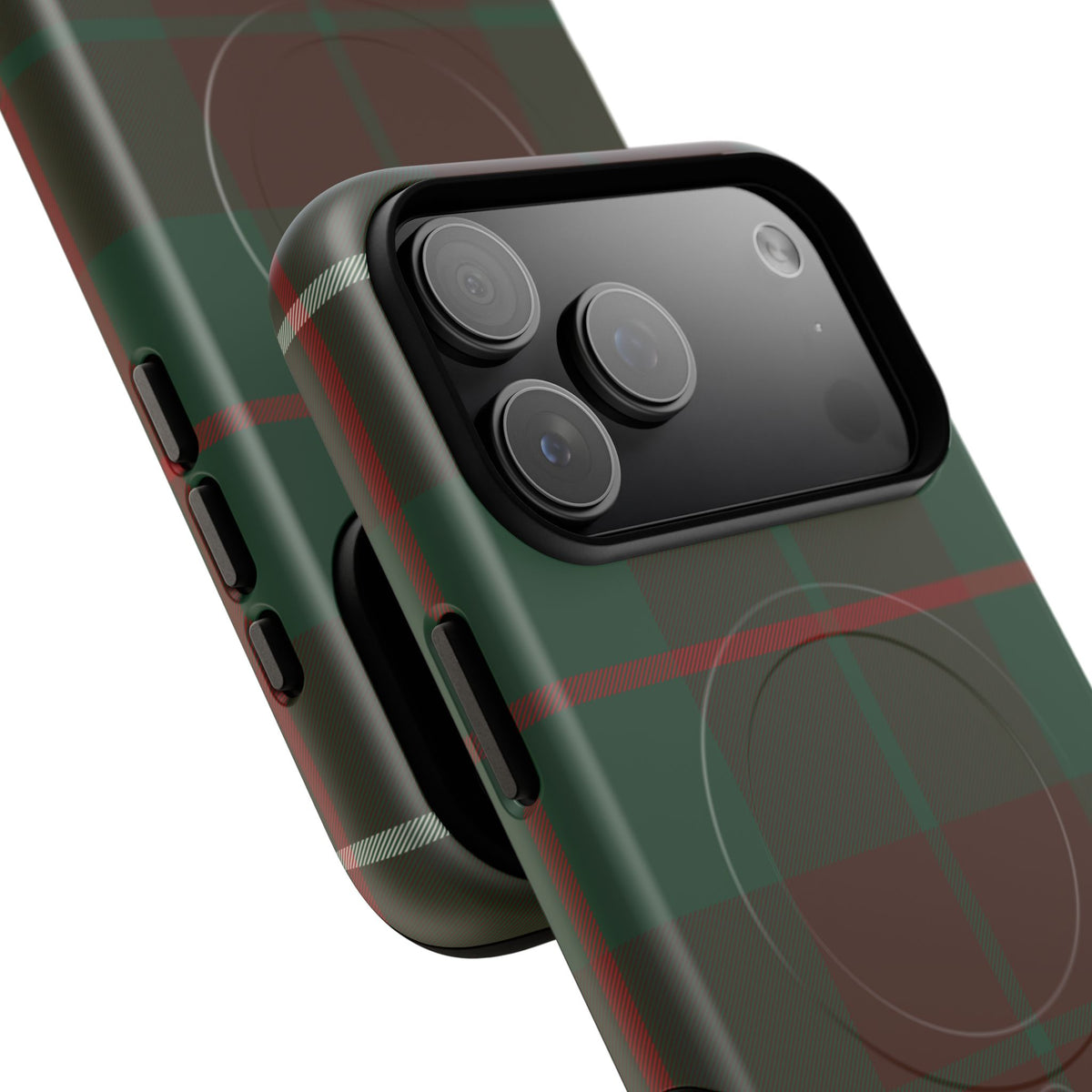 MacKinnon Hunting Traditional Tartan MagSafe® iPhone Case | Dual-Layer Magnetic Protective Cover