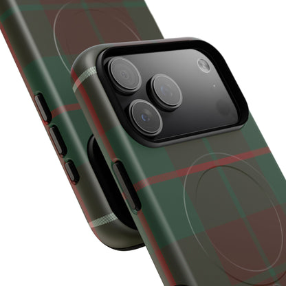 MacKinnon Hunting Traditional Tartan MagSafe® iPhone Case | Dual-Layer Magnetic Protective Cover
