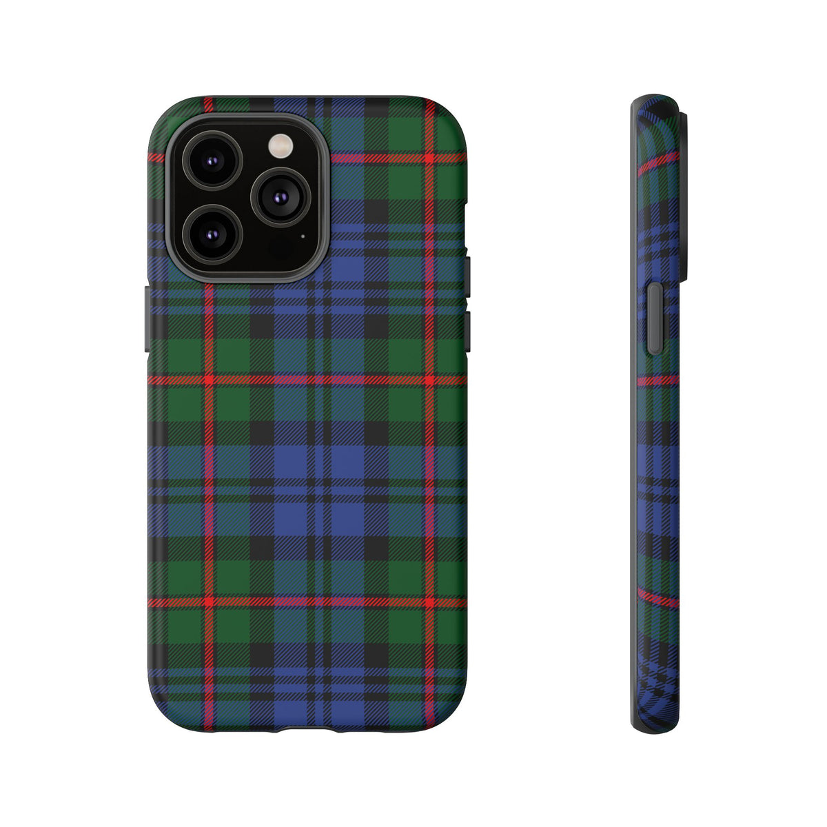 MacKinlay Clan Traditional Tartan iPhone Case | Dual-Layer Matt Protective Cover