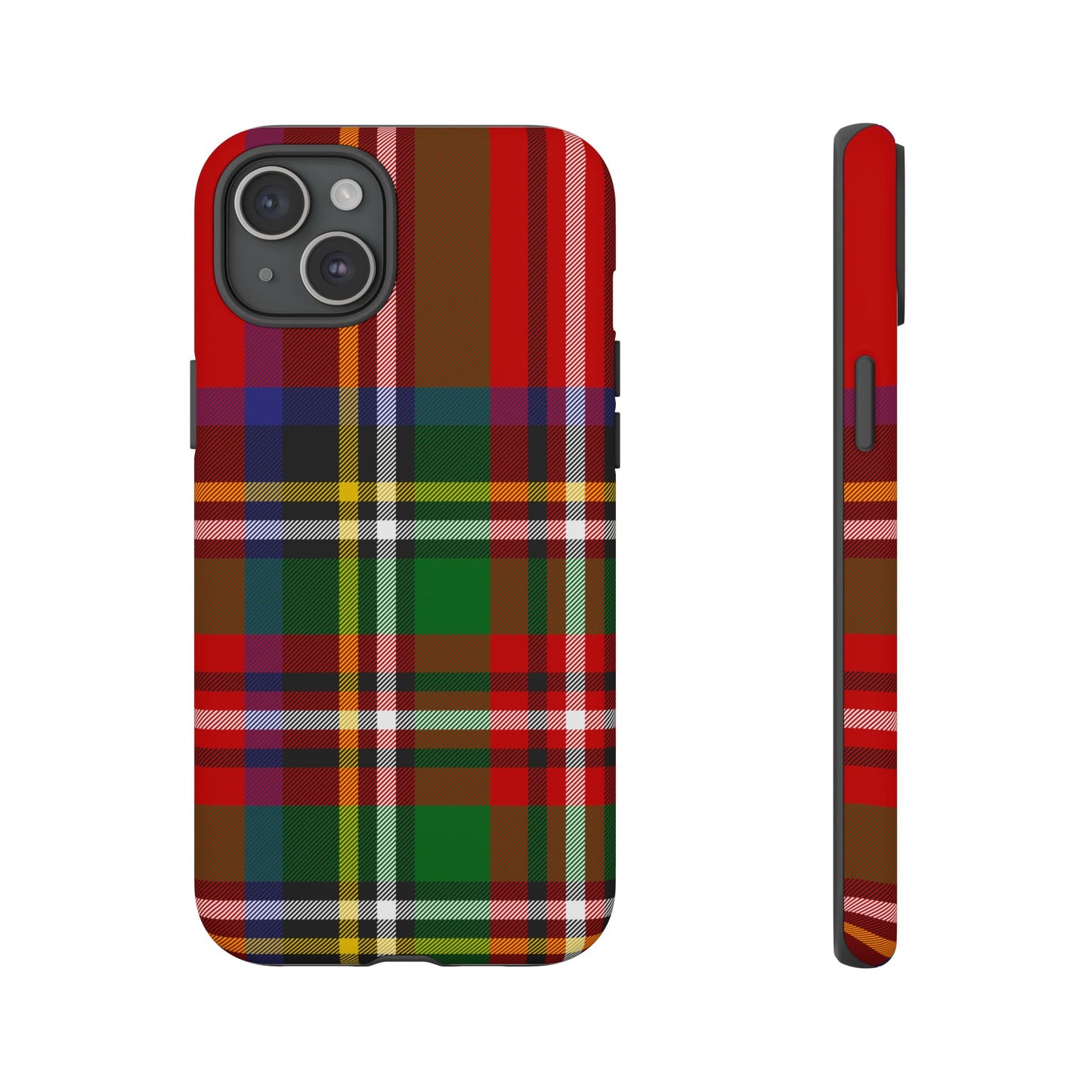 Royal Stewart Heritage Tartan iPhone Case | Luxury Protective Phone Cover