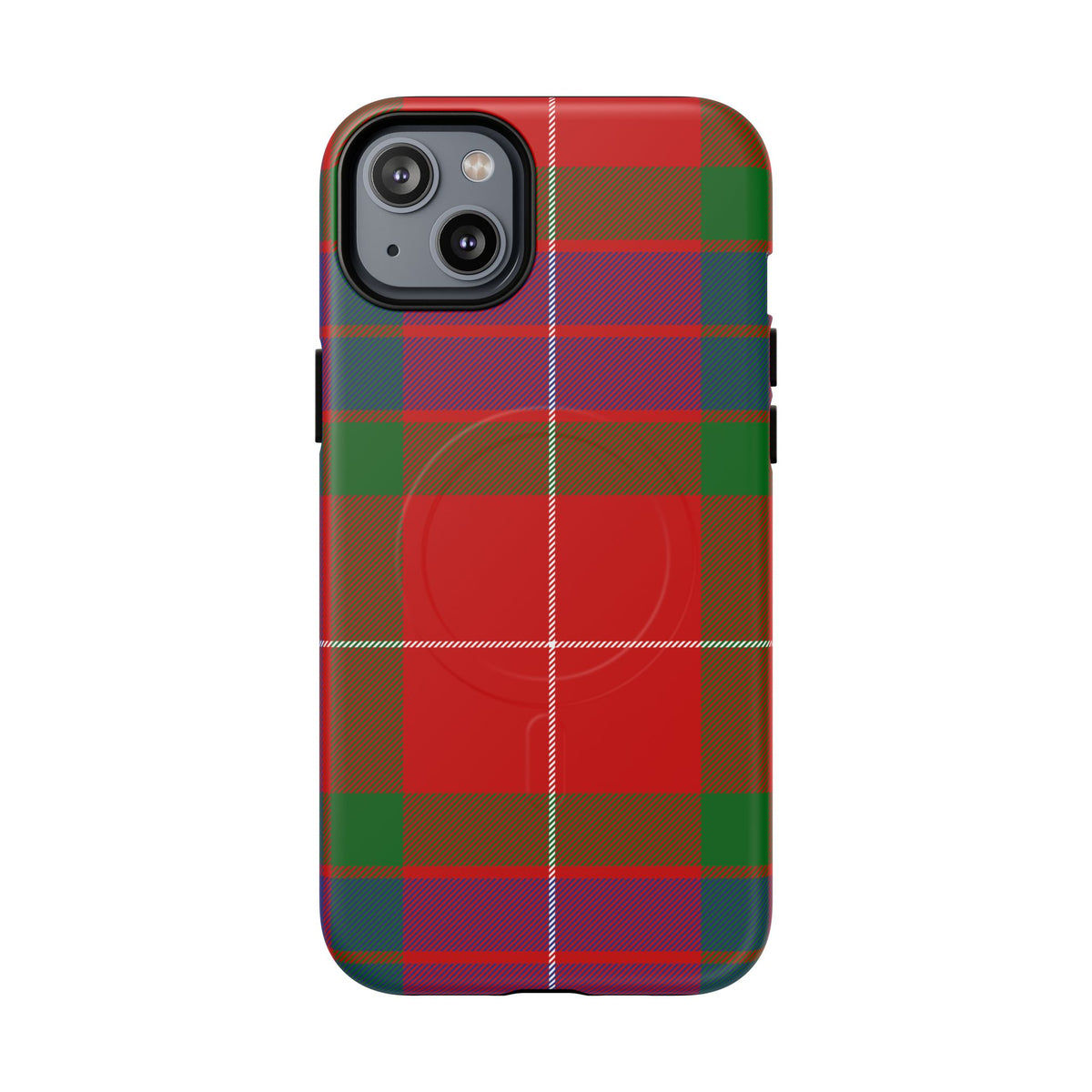Fraser Clan Traditional Tartan MagSafe® iPhone Case | Dual-Layer Magnetic Protective Cover