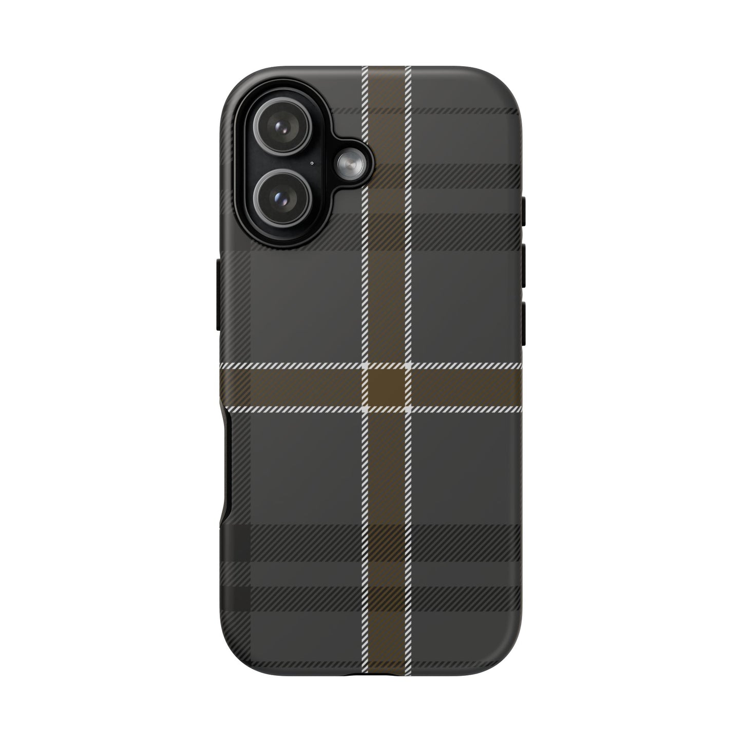 Bute Heather Weathered Tartan iPhone Case | Luxury Protective Phone Cover