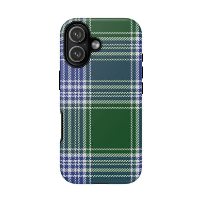 MacDonald Lord of the Isles Tartan iPhone Case | Dual-Layer Matt Protective Cover