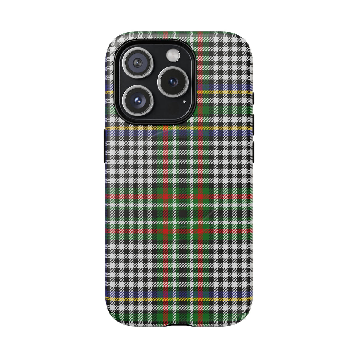 Abbotsford Check Estate Tartan MagSafe® iPhone Case | Dual-Layer Magnetic Protective Cover