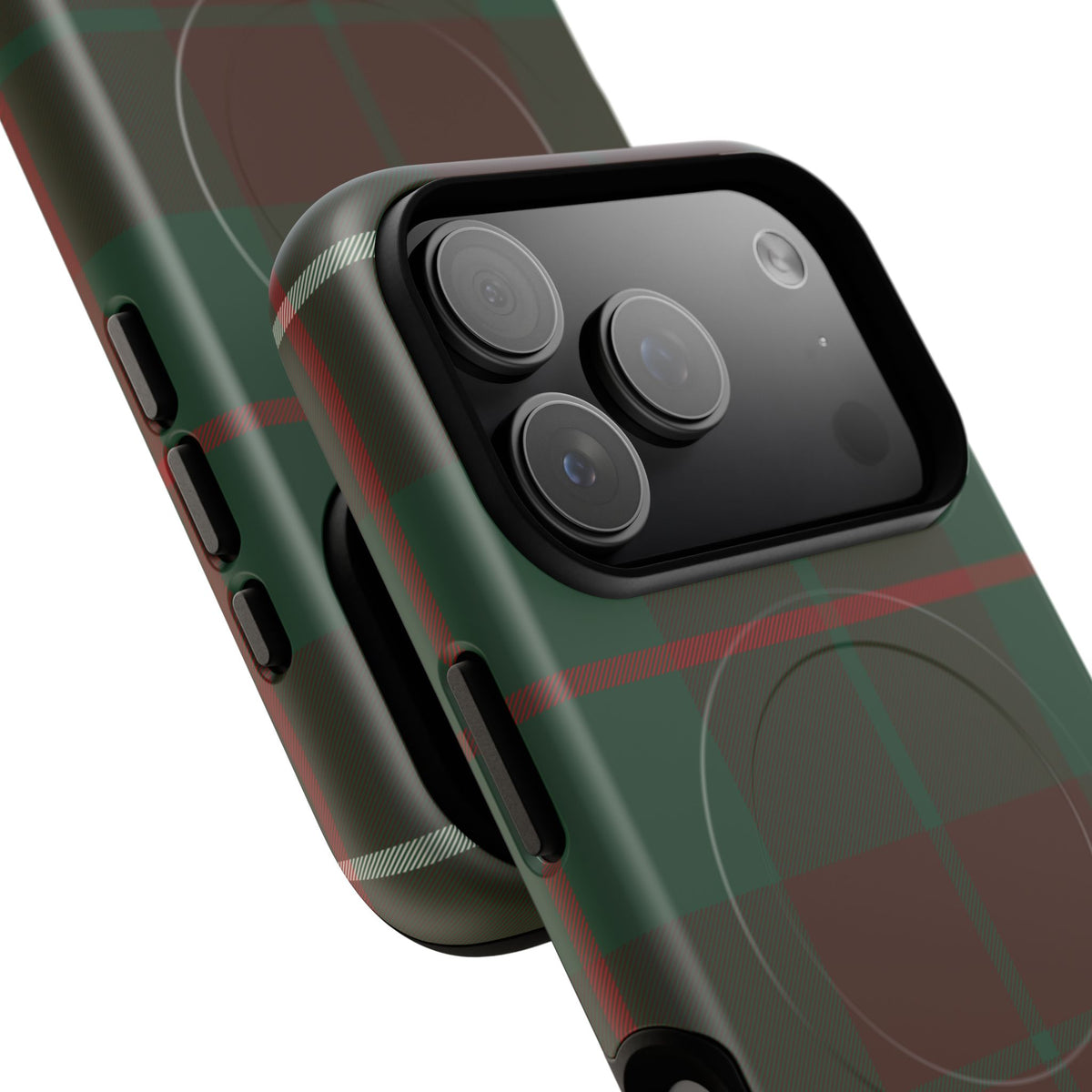 MacKinnon Hunting Traditional Tartan MagSafe® iPhone Case | Dual-Layer Magnetic Protective Cover