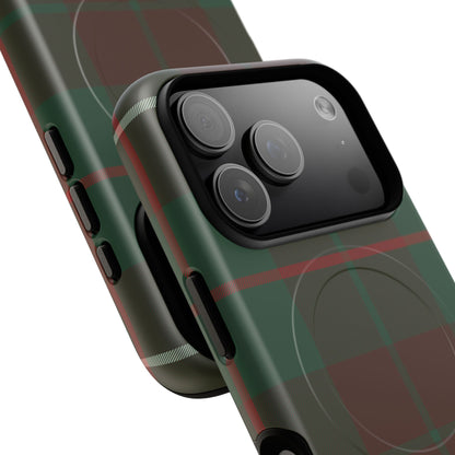 MacKinnon Hunting Traditional Tartan MagSafe® iPhone Case | Dual-Layer Magnetic Protective Cover